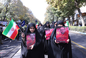 راهپیمایی گرامیداشت روز ۱۳ آبان - تبریز