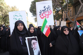 راهپیمایی گرامیداشت روز ۱۳ آبان - تبریز