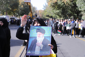 راهپیمایی گرامیداشت روز ۱۳ آبان - تبریز