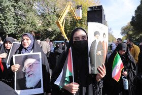 راهپیمایی گرامیداشت روز ۱۳ آبان - تبریز