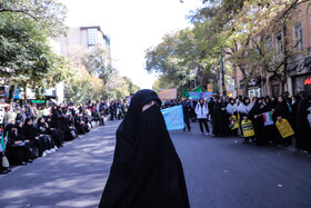 راهپیمایی گرامیداشت روز ۱۳ آبان - تبریز