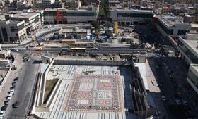 کج‌سلیقگی مسئولان شهری تبریز در نگهداری بزرگ‌ترین سنگفرش جهان