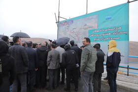 کلنگ‌‌زنی آبرسانی سد کلقان به بستان‌آباد و هشترود با حضور وزیران نیرو و جهاد کشاورزی