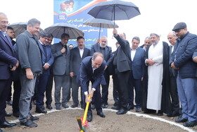 کلنگ‌‌زنی آبرسانی سد کلقان به بستان‌آباد و هشترود با حضور وزیران نیرو و جهاد کشاورزی