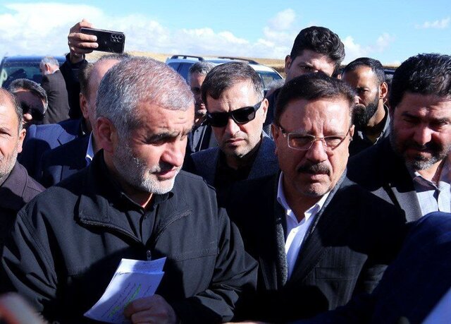  بازدید نایب‌ رئیس مجلس از پروژه رو به پایان «محور میاندوآب‌ـ‌میانه»