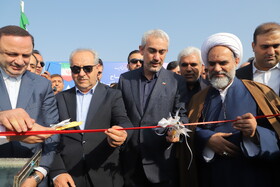 افتتاح کریدور شهدای اقتدار ارس توسط سیدعلی مدنی‌زاده، وزیر امور اقتصادی و دارایی