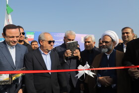 افتتاح کریدور شهدای اقتدار ارس توسط سیدعلی مدنی‌زاده، وزیر امور اقتصادی و دارایی