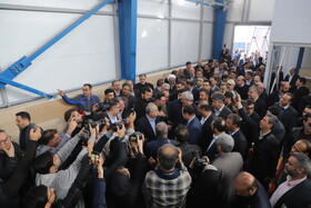 بازدید سیدعلی مدنی‌زاده، وزیر امور اقتصادی و دارایی از واحد های صنعتی و گلخانه‌ای منطقه آزاد ارس