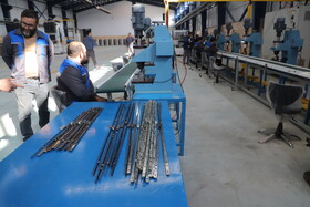 بازدید وزیر اقتصاد از واحد های صنعتی و گلخانه‌ای منطقه آزاد ارس