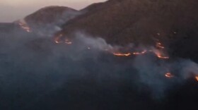 مهار آتش سوزی در جنگل‌های نمنق شهرستان جلفا