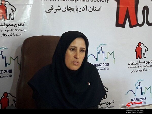 دست یاری بیماران هموفیلی آذربایجان شرقی به سوی خیران سلامت برای تکمیل پروژه «مهر آذربایجان»