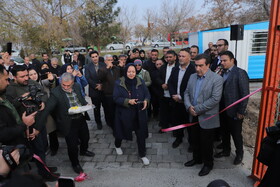 افتتاح ورزشگاه چمن مصنوعی شهدای اقتدار در تور رسانه ای شهرداری منطقه ۴ تبریز