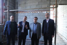 سخنرانی حسین حسین پور معاون عمرانی منطقه ۴ شهرداری تبریز در تور رسانه شهرداری منطقه چهار