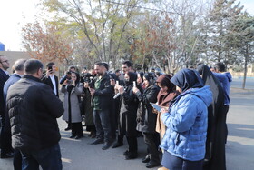 بازدید اصحاب رسانه از پروژه‌های شهرداری منطقه ۴ تبریز