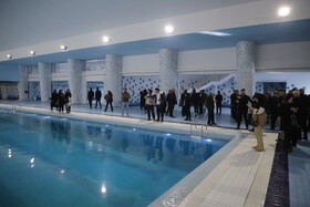 بازدید از استخر ستارخان  در تور رسانه ای شهرداری منطقه چهار تبریز