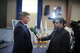 ژنرال «سرگي پیسانی» نماینده کمیته اجرایی ساختار منطقه‌ای ضد تروریسم سازمان همکاری‌های شانگهای در نشست خبری رزمایش مشترک ضد تروریستی سهند ۲۰۲۵ 