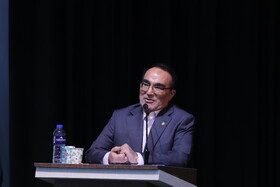 سخنرانی ، بابک محبوب علیلو دادستان پیشین دادگستری آذربایجان شرقی در  آئین تکریم و معارفه دادستان مرکز استان آذربایجان شرقی