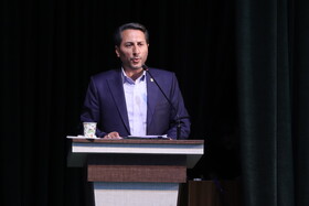 سخنرانی ، حسین محمد زاده دادستان جدید دادگستری  آذربایجان شرقی در آئین تکریم و معارفه دادستان مرکز استان آذربایجان شرقی