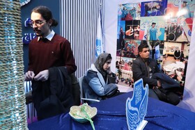 نمایشگاه جشنواره ملی حرکت در دانشگاه تبریز