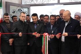 روح‌الله متفکر آزاد نمایندهٔ مجلس شورای اسلامی و علیرضا منادی سفیدان نمایندهٔ مجلس شورای اسلامی در آیین افتتاح کارخانه نوآوری تبریز