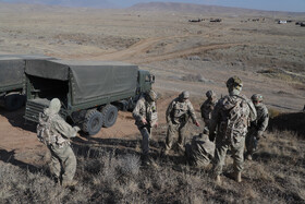 تمرین مقدماتی رزمایش مشترک ضد تروریستی«سهند 2025»