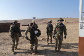 تمرین مقدماتی رزمایش مشترک ضد تروریستی«سهند 2025»