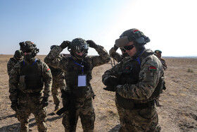 تمرین مقدماتی رزمایش مشترک ضد تروریستی«سهند 2025»