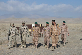 تمرین مقدماتی رزمایش مشترک ضد تروریستی«سهند 2025»