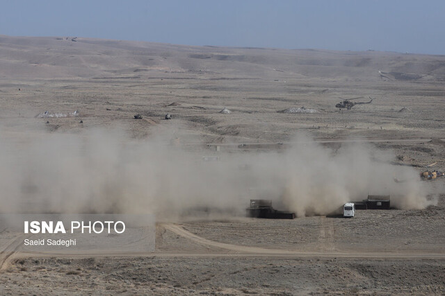 عکس از آرشیو فرماندار: شنیده شدن صدای انفجار در قصرشیرین به دلیل رزمایش ارتش بوده است