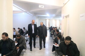 برگزاری آزمون استخدامی کادر اداری قوه قضاییه در تبریز با حضور۴۲۱۶ نفر