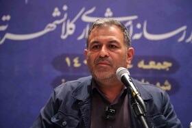 سخنرانی اکبر دنیا دوست شهردار منطقه در  بازدید اصحاب رسانه از پروژه های عمرانی شهرداری منطقه۹ تبریز