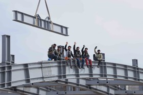 بازدید اصحاب رسانه از پروژه های عمرانی شهرداری منطقه۹ تبریز