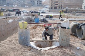 بازدید اصحاب رسانه از پروژه های عمرانی شهرداری منطقه۹ تبریز