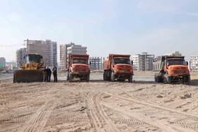 بازدید اصحاب رسانه از پروژه های عمرانی شهرداری منطقه۹ تبریز