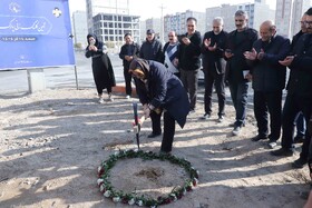 بازدید اصحاب رسانه از پروژه های عمرانی شهرداری منطقه۹ تبریز