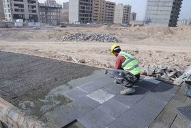 بازدید اصحاب رسانه از پروژه های عمرانی شهرداری منطقه۹ تبریز