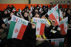 بیست و هفتمین مانور سراسری زلزله در هنرستان خدیجه کبری تبریز