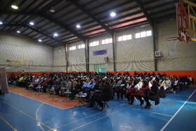 بیست و هفتمین مانور سراسری زلزله در هنرستان خدیجه کبری تبریز