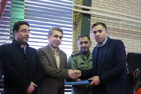 بیست و هفتمین مانور سراسری زلزله در هنرستان خدیجه کبری تبریز