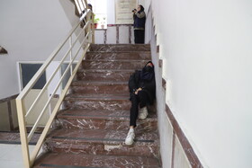 بیست و هفتمین مانور سراسری زلزله در هنرستان خدیجه کبری تبریز