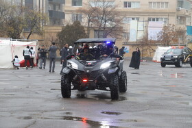 بیست و هفتمین مانور سراسری زلزله در هنرستان خدیجه کبری تبریز