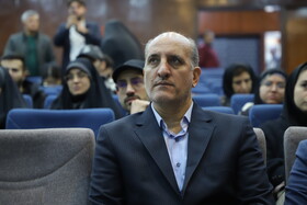 خسرو کنعانی، رئیس سازمان جهاددانشگاهی استان آذربایجان شرقی در آیین اختتامیه مرحله استانی چهاردهمین دوره مسابقات ملی مناظره دانشجویان ایران - آذربایجان شرقی