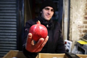 بازار شب یلدا - تبریز
