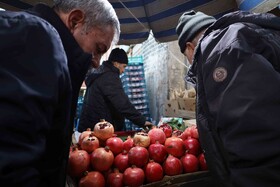 بازار شب یلدا - تبریز
