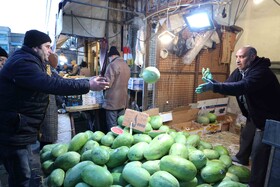 بازار شب یلدا - تبریز
