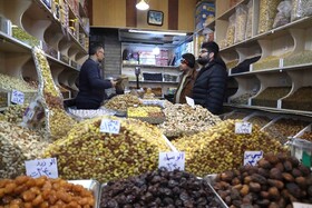 بازار شب یلدا - تبریز
