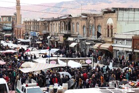 بازار شب یلدا - تبریز
