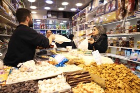 بازار شب یلدا - تبریز
