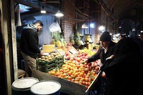 بازار شب یلدا - تبریز
