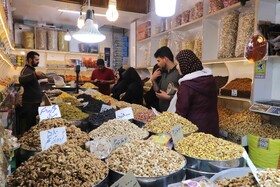 بازار شب یلدا - تبریز
